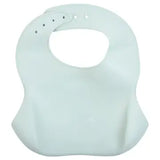 Honeydew Green Silicone Bib with Crumb Catcher