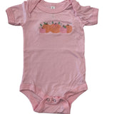 Embroidered Pumpkin Pink Bodysuit