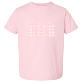 Pink Gingham Bunny Trio