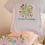 RTS- 5K Celebration girl shorts set