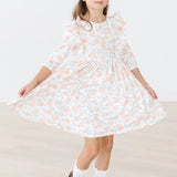 Pretty Pumpkins Ruffle Twirl Dress