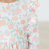 Pretty Pumpkins Ruffle Twirl Dress