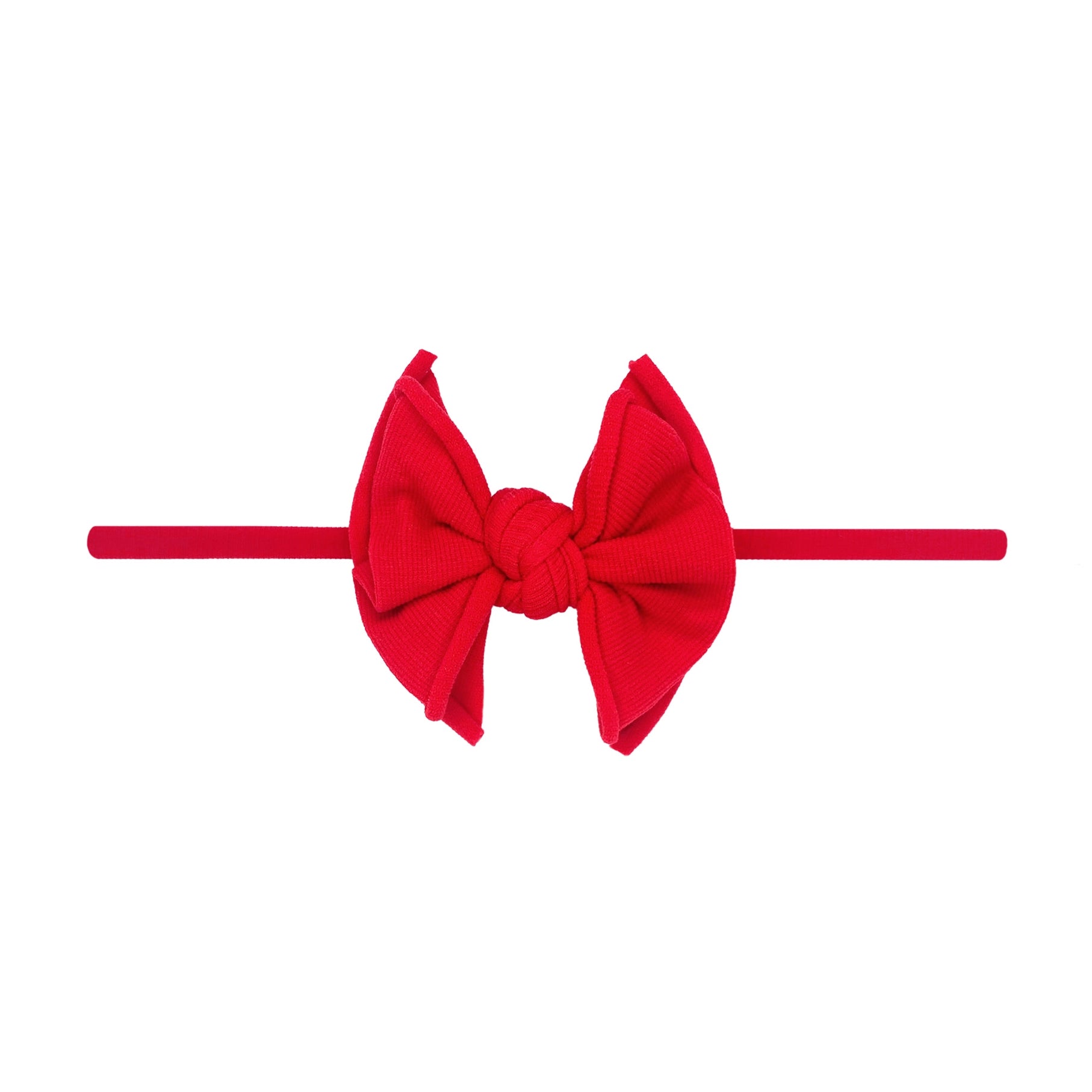 Baby Fab® Skinny Soft Nylon Bow Headband | Color Options