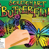 Scratch Art Butterflies 6pk