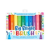 Big Bright Brush Markers Set of 10