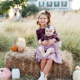 Amethyst Velvet Tutu Dress