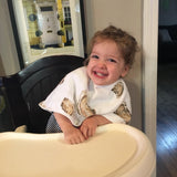 Baby Burp Cloth & Bib Combo: Aw Shucks! Oyster