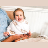 Baby Burp Cloth & Bib Combo: Aw Shucks! Oyster