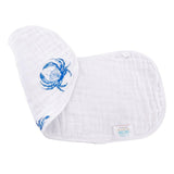 Blue Crab Burp & Bib