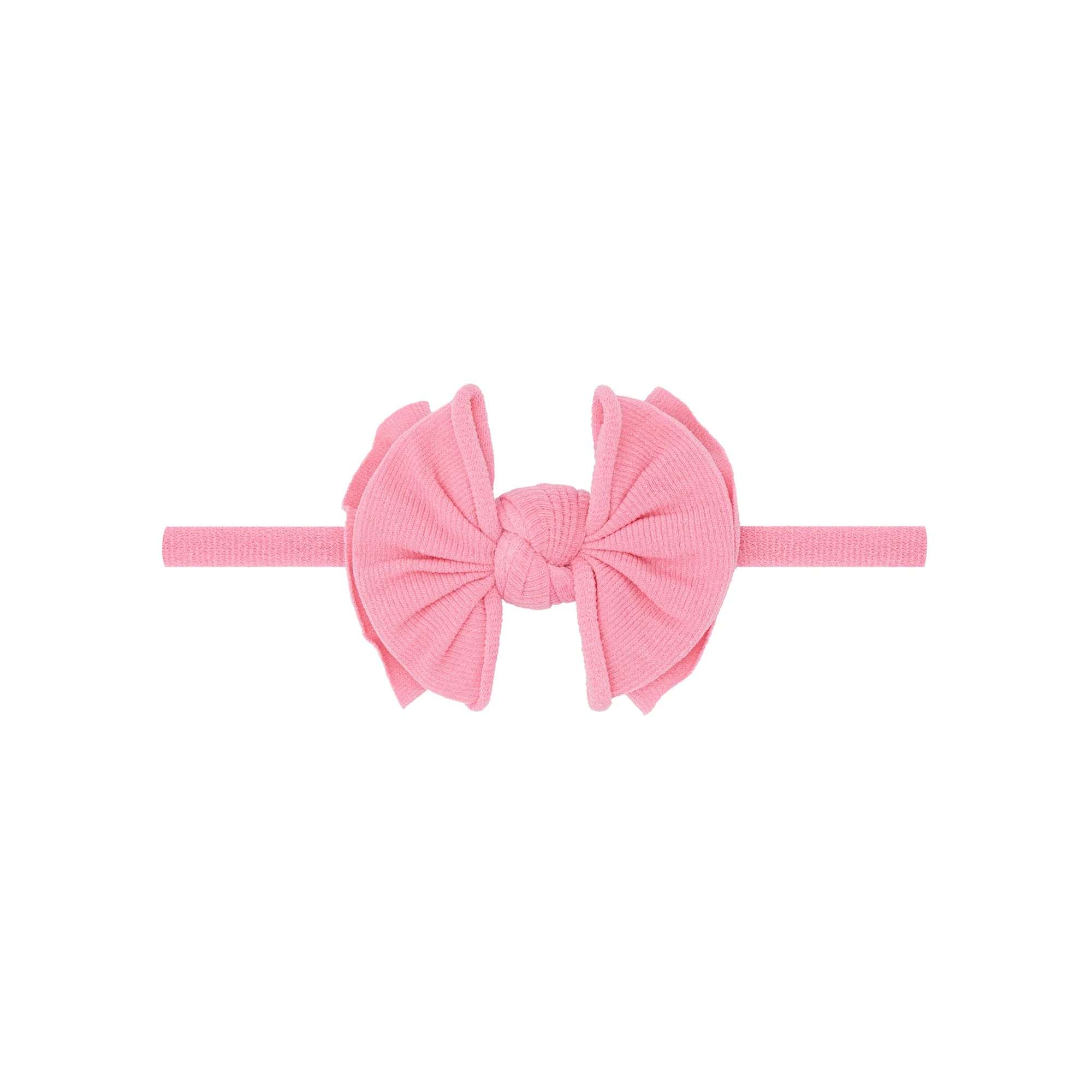 Baby Fab® Skinny Soft Nylon Bow Headband | Color Options
