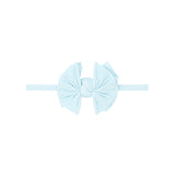 Baby Fab® Skinny Soft Nylon Bow Headband | Color Options