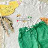 Custom Back To School Embroidery | School Bus
