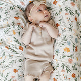 Bamboo Rayon Muslin Swaddle - Fleurs