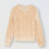 Beige Knitted Sweater Tween