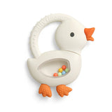 Bitzy Shake™ - Silicone Goose Teether with Rattle