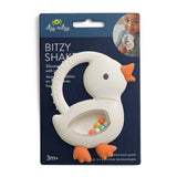 Bitzy Shake™ - Silicone Goose Teether with Rattle