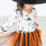 Boo-tiful Halloween L/S Tutu Dress