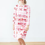 Bow La La L/S Pocket Twirl Dress