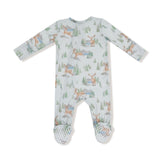 Newborn Buck Deer 2 Way Zipper Footie