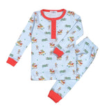 Cajun Christmas Pima Two Piece L/S