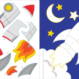 My First Color-By-Sticker Book -- Outer Space