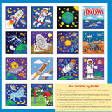 My First Color-By-Sticker Book -- Outer Space