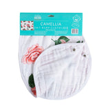 Camellia 2-in-1 Burp Cloth and Bib