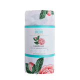 Muslin Swaddle Baby Blanket: Camellia Soft Bamboo Cotton Blend