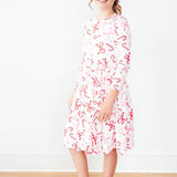 Candy Cane Lane L/S Pocket Twirl Dress