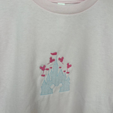 Pink Disney Castle T-Shirt