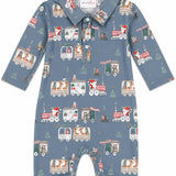 North Pole Express L/S Polo One-Piece
