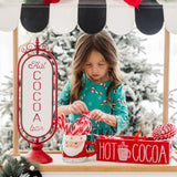 Christmas Candy 3/4 Sleeve Pocket Twirl Dress