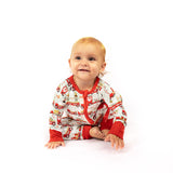 Christmas Train Convertible Bamboo Pajama