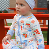 Ciao Baby Bamboo Zip Pajamas