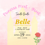 Princess Party April 19th @2PM Summerville - Belle