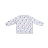 Country Girl Floral  Quilted Jacket with Peter Pan Collar