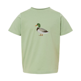 Mallard Duck Embroidered T-shirt (custom order)