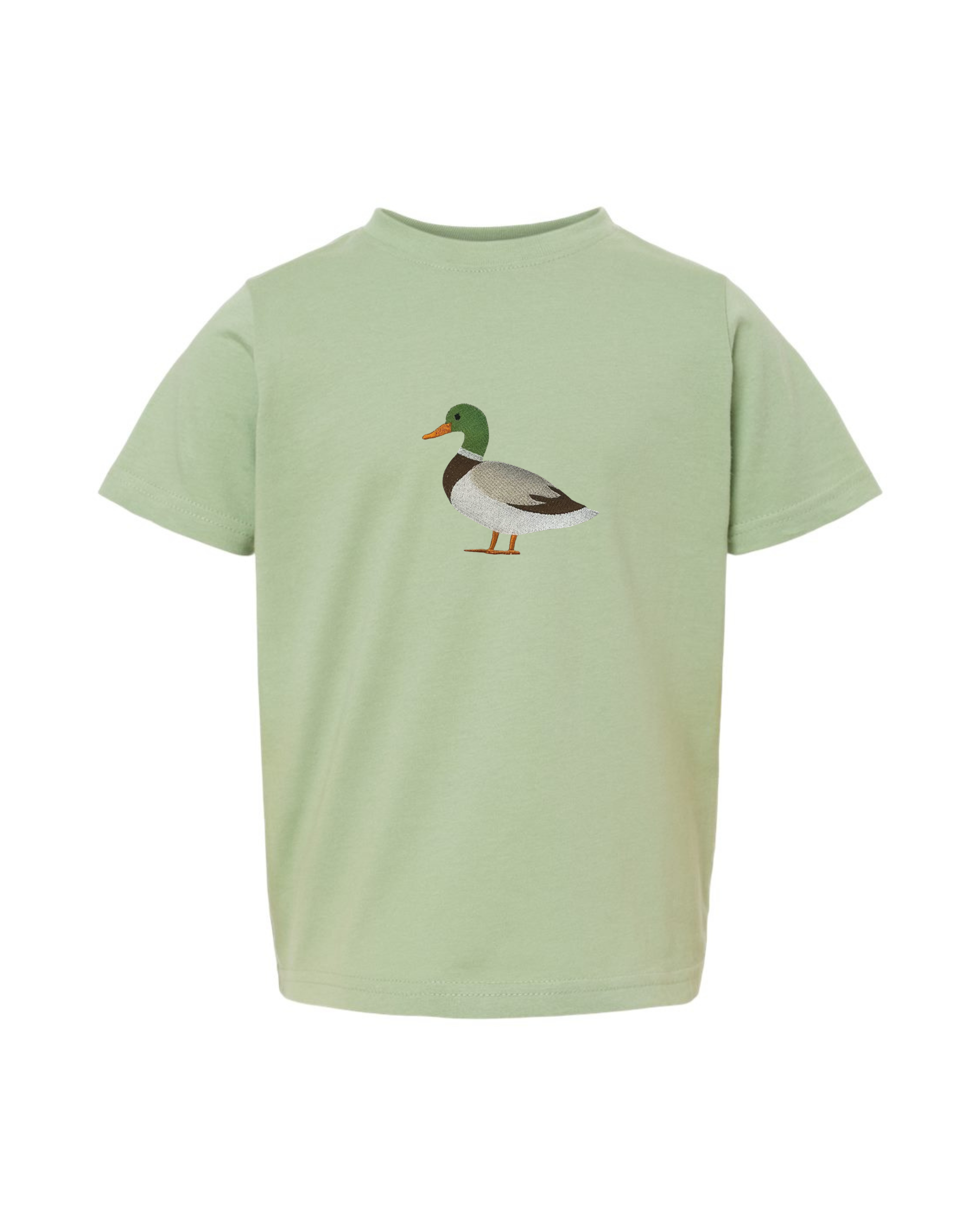 Mallard Duck Embroidered T-shirt (custom order)