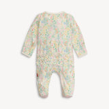 Hoppy Garden Ruffle Footie