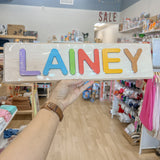Custom Personalized Wooden Name Puzzle (Order by 12/4 for Christmas)