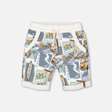 French Terry Short Printed Surf And Caravan