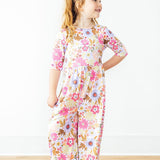 Fall Botanicals Wide Leg Jumpsuit