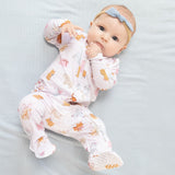 Fancy Pets  2 Way Zipper Ruffle Back Footie