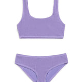 Fay Crinkle Bikini Swimsuit - Amethyst