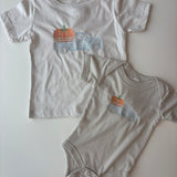 Blue Pumpkin Truck Tee | Tan