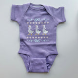 Goosie Goose Purple Bodysuit