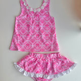 Seashell Swim Performance Bloomer Set