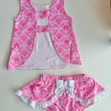 Seashell Swim Performance Bloomer Set
