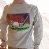 Long Sleeve Golf Balls Graphic Tee