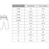 Girl's Joggers - Lavender Cloud